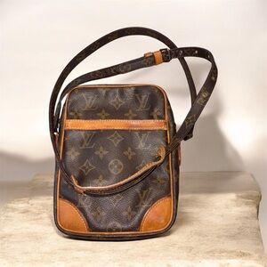 Louis Vuitton Danube Monogram Shoulder bag. Includes Certificate of Authenticity